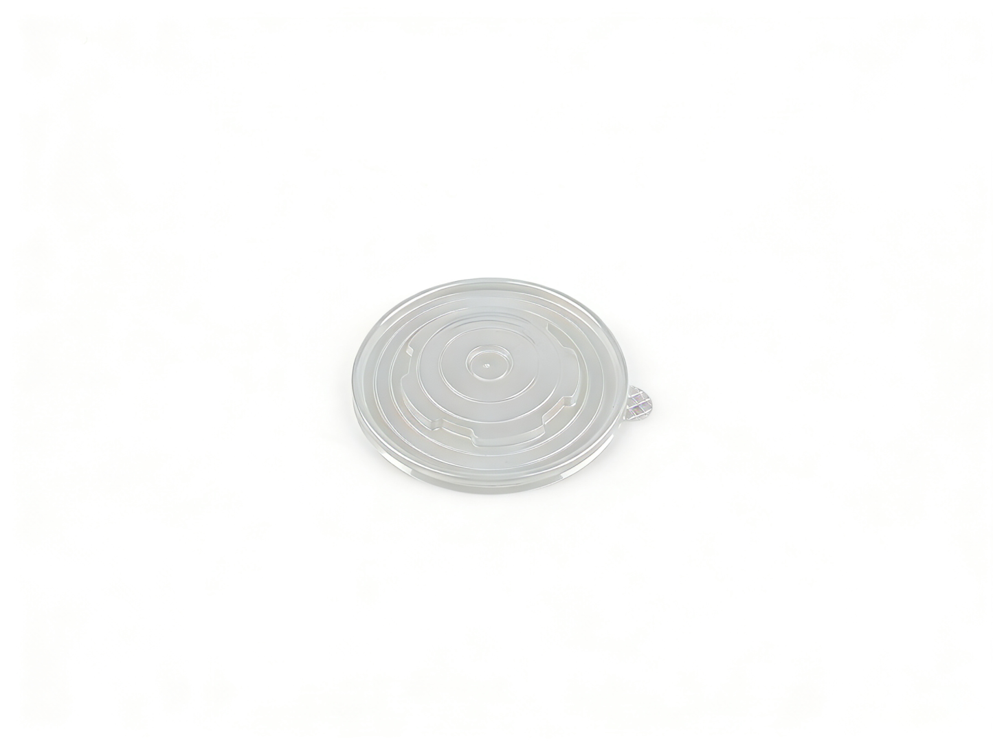 透明 15cm 圆形 PP 餐盒盖 | 密封防漏 适配圆碗餐盒 | 外卖餐食适用
