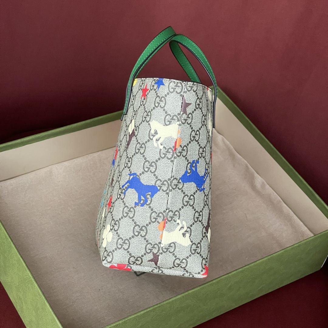 GG Tote儿童包 原厂皮 型号 410812 尺寸 21x20x10 这样实用的小可爱 真的很难抗拒 轻便 能装 百搭 P(农场最高版本)