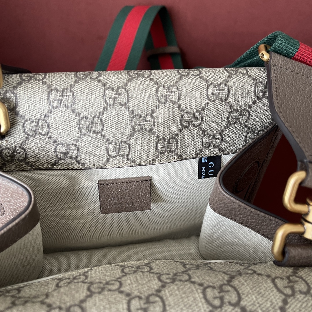 GG supreme 型号：501050🐯虎头腰包尺寸：22*16.5*4cm 原厂皮 古铜五金 最高版本全套最新绿色系列环保包装