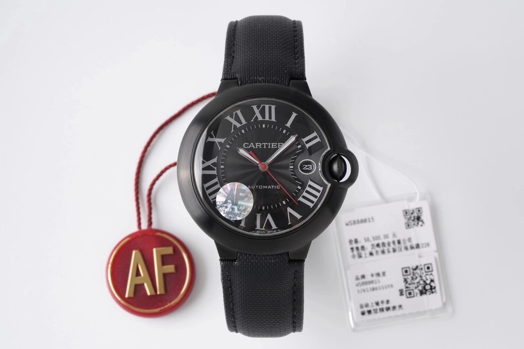 42mm Blue Balloon WSBB0015 Men's Watch Collection! The upgraded 2824 movement series arrives with a bang! 1. Case Construction: Swiss-grade precision finishing! PVD carbon-coated stainless steel case! Genuine blue spinel crown! Unrivalled curvature and cr