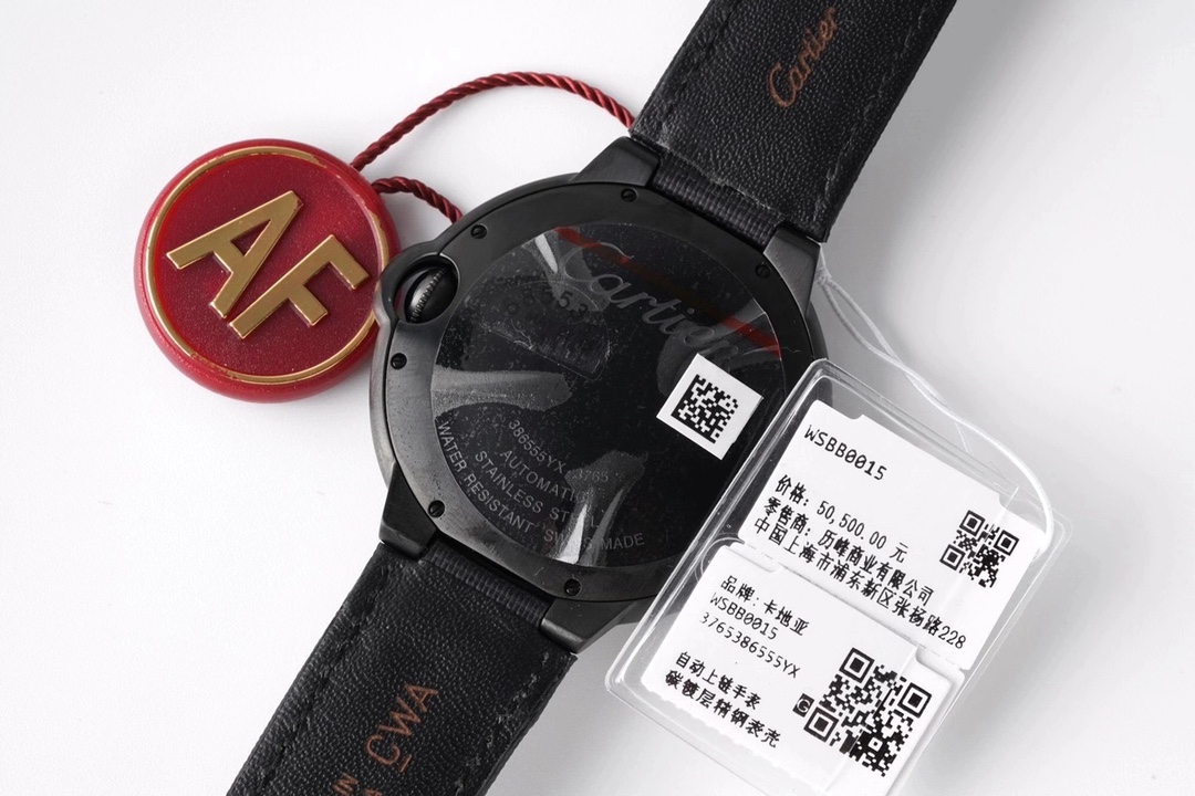 42mm Blue Balloon WSBB0015 Men's Watch Collection! The upgraded 2824 movement series arrives with a bang! 1. Case Construction: Swiss-grade precision finishing! PVD carbon-coated stainless steel case! Genuine blue spinel crown! Unrivalled curvature and cr