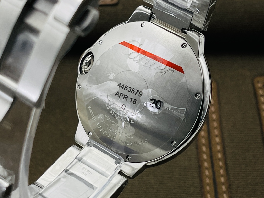 Cartier V7 Upgrade Edition Quartz/Mechanical Models - Market's Highest-Grade Domed Sapphire Crystal! Sapphire Crown, Blue Sapphire-Coloured Quartz Movement / Paired with 6T51 Mechanical Movement / 2824 Automatic Mechanical Movement!