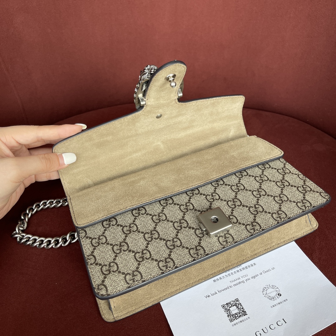 𝘿𝙞𝙤𝙣𝙮𝙨𝙪𝙨 𝙂𝙂酒神系列#499623# 正品皮  尺寸：25*15*8cm  全套最新绿色系列环保包装