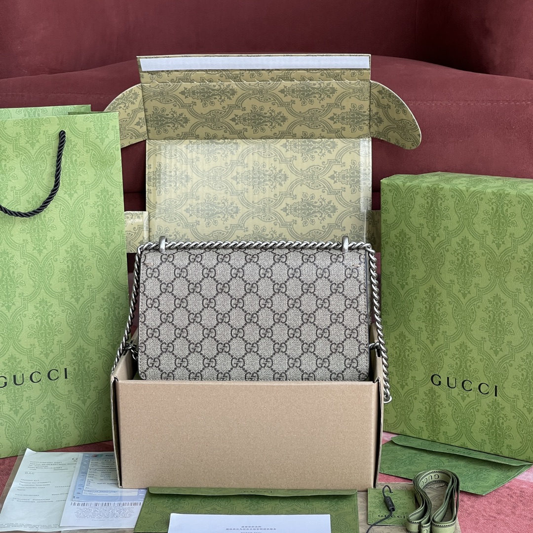 𝘿𝙞𝙤𝙣𝙮𝙨𝙪𝙨 𝙂𝙂酒神系列#499623# 正品皮  尺寸：25*15*8cm  全套最新绿色系列环保包装