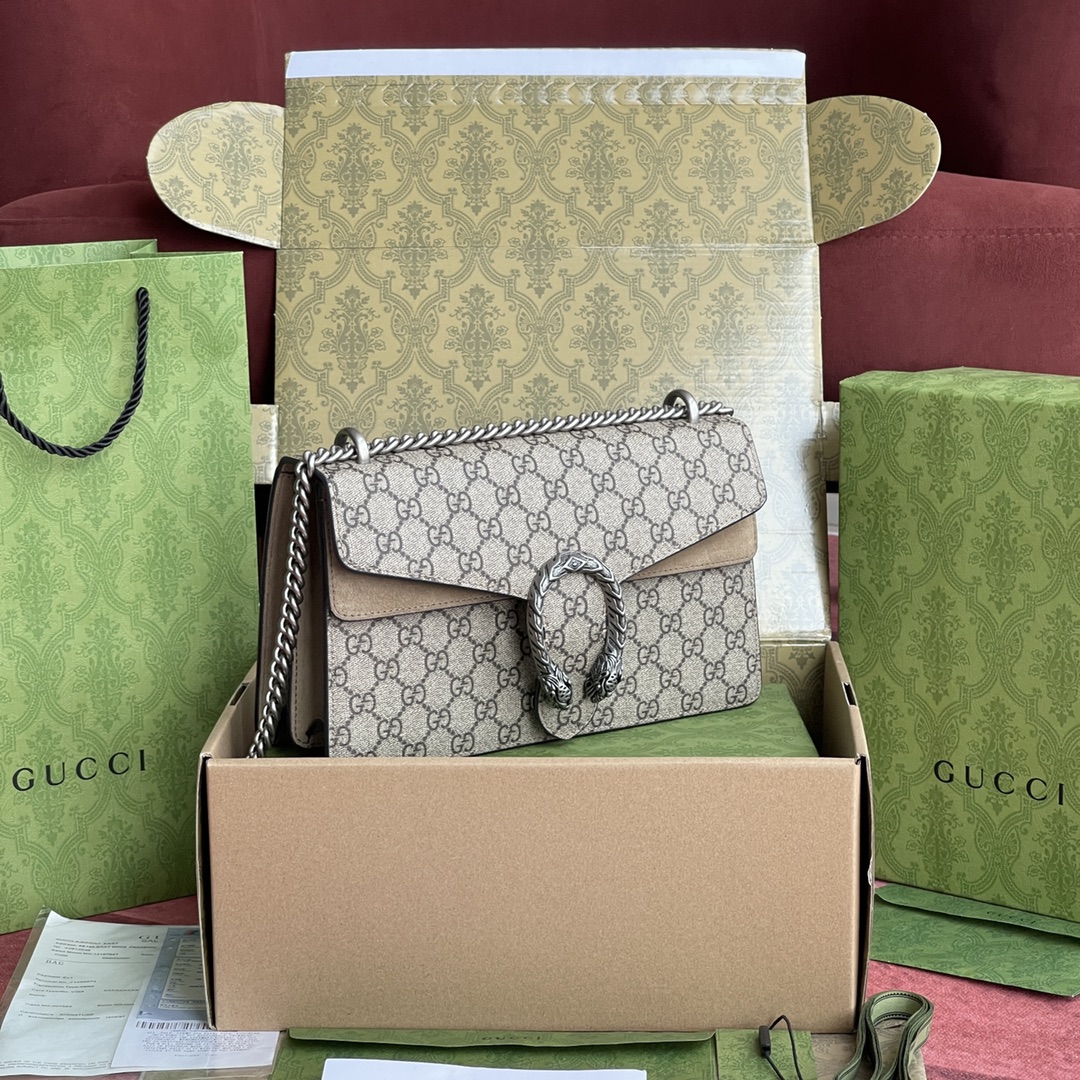 酒神Dionysus 经典之王 正品皮 型号#400249尺寸：28-18-9cm 附带️全套最新绿色系列环保包装