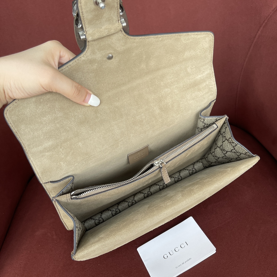 酒神Dionysus 经典之王 正品皮 型号#400249尺寸：28-18-9cm 附带️全套最新绿色系列环保包装