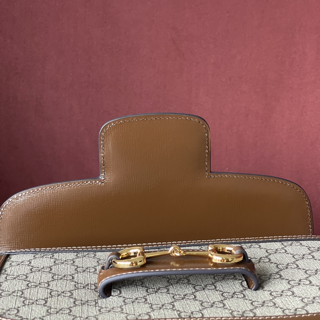 Horsebir 1955 Saddle Bag Genuine Leather Highest Version Style No.: 602204 Dimensions: 25*18*8cm Complete Set with Latest Green Series Eco-Friendly Packaging