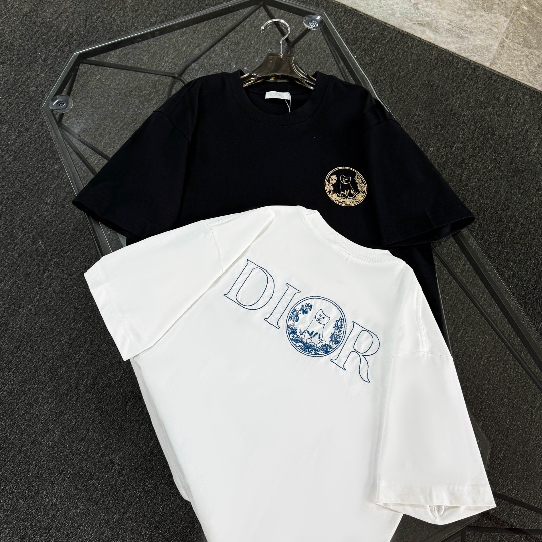DIOR 25-Piece 100% Cotton Short-Sleeve Collection 