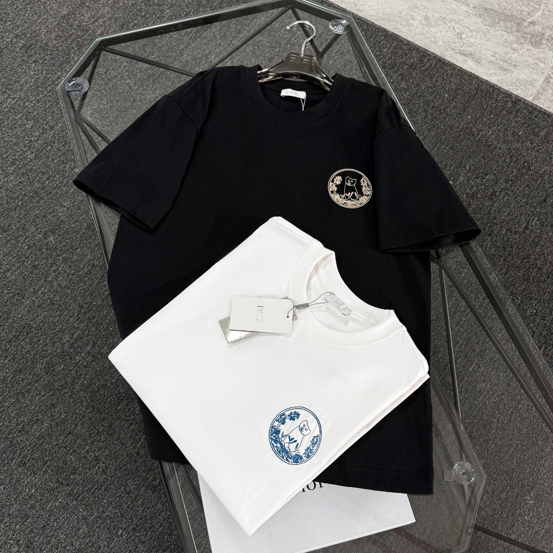 DIOR 25-Piece 100% Cotton Short-Sleeve Collection 