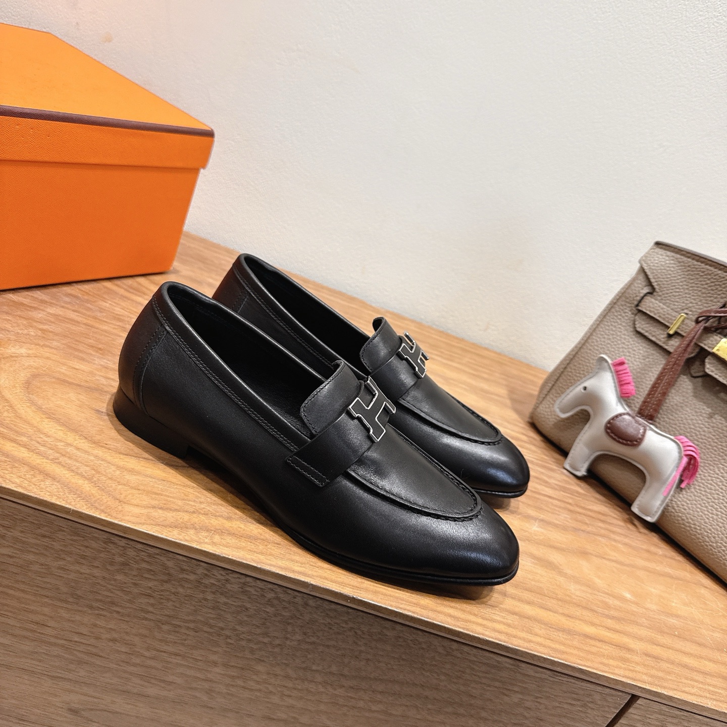 Hermès H-Buckle Loafers