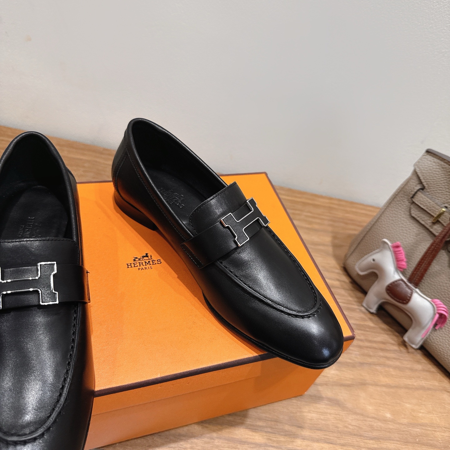 Hermès H-Buckle Loafers