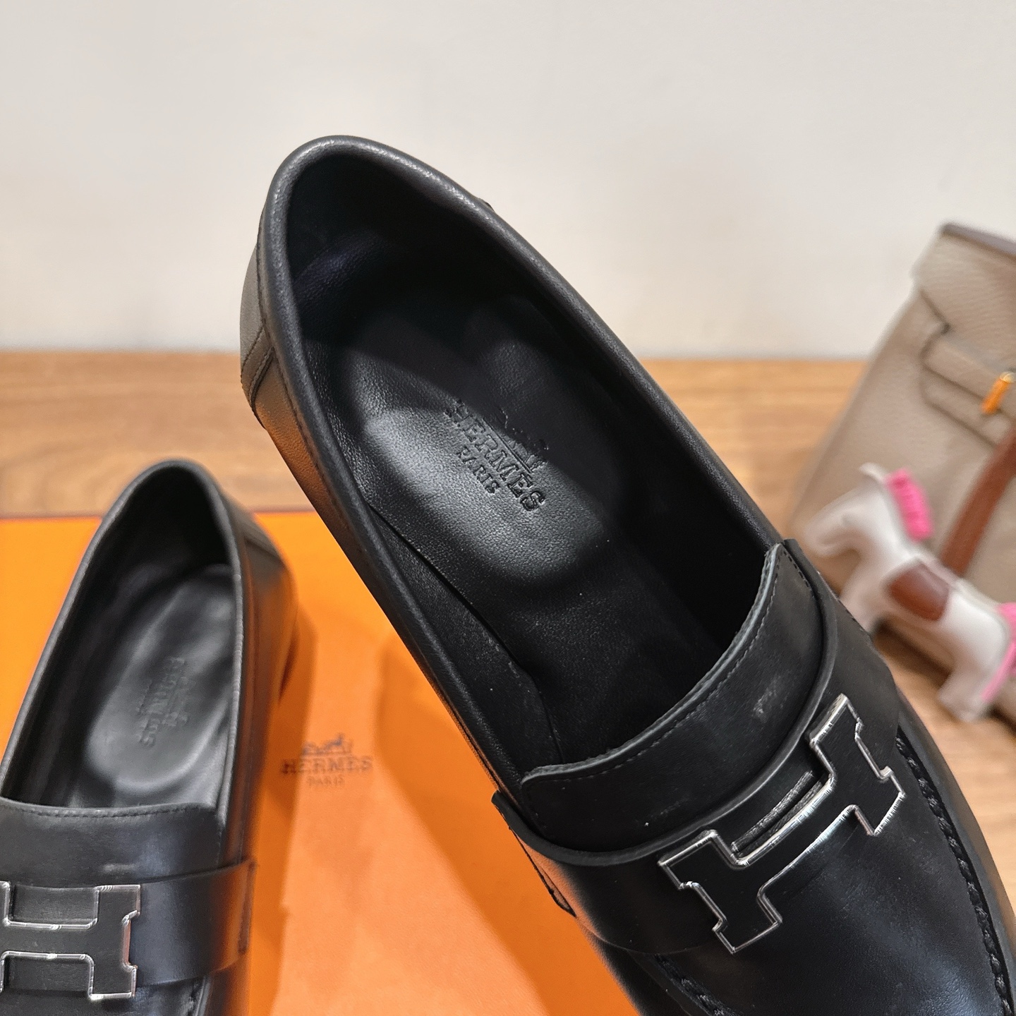 Hermès H-Buckle Loafers