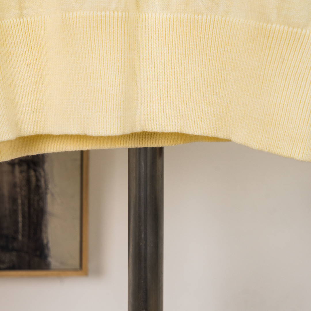 DIOR neckline fabric logo knit base layer