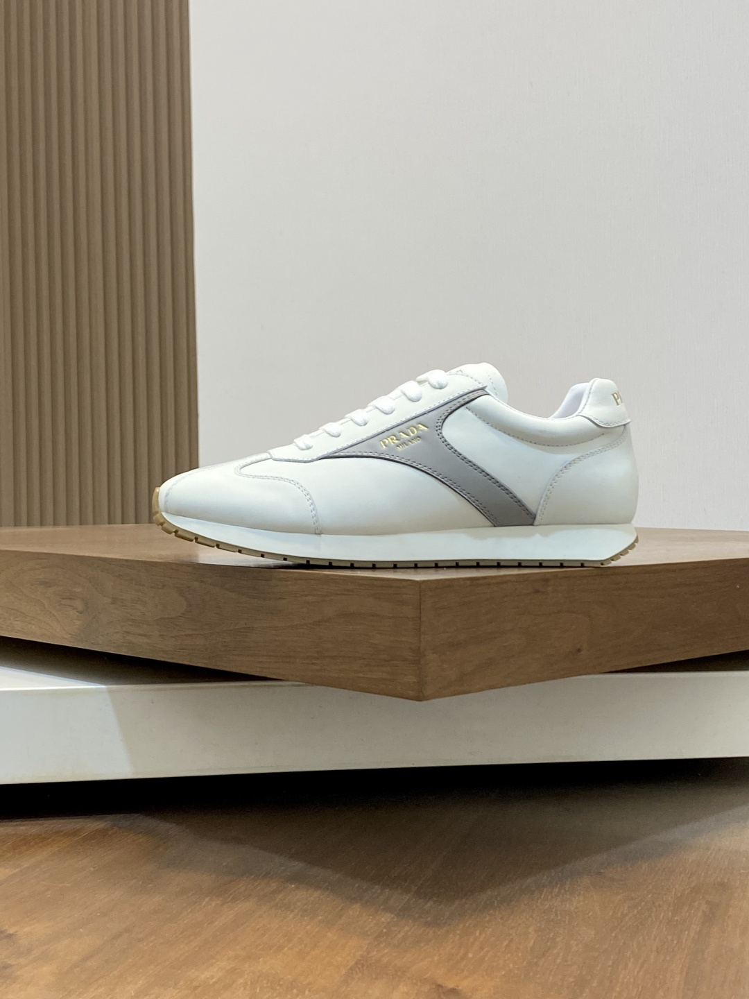 Prada America's Cup Leather Sneakers