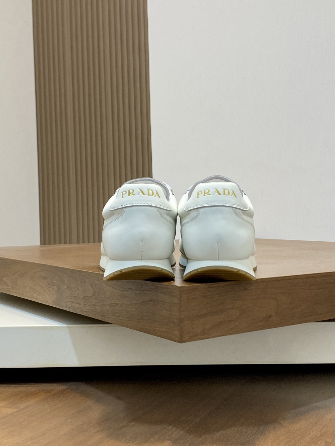 Prada America's Cup Leather Sneakers