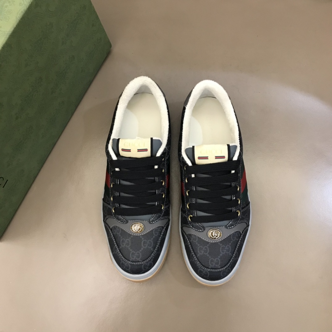 Gucci Men's Screener GG Supreme Sneakers