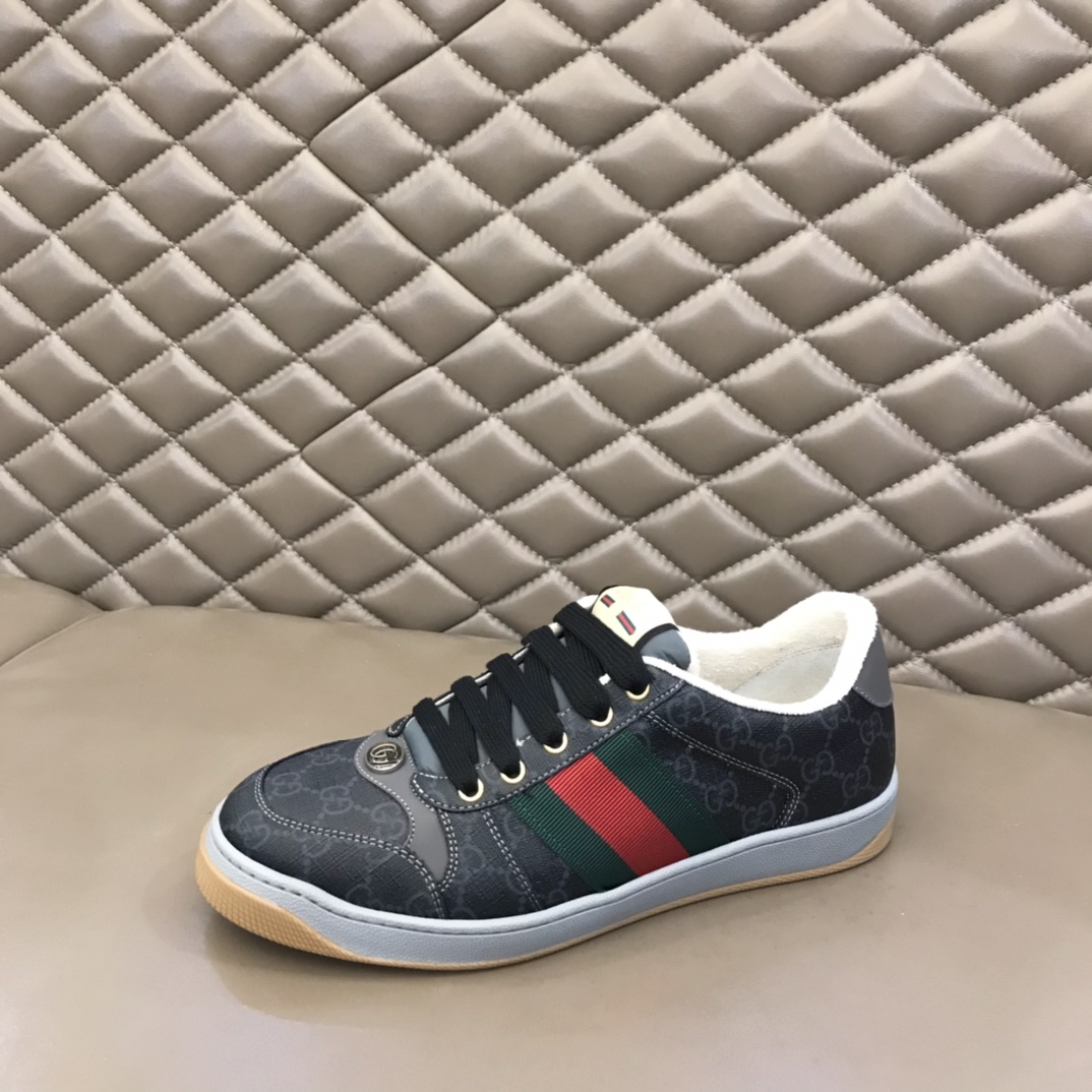 Gucci Men's Screener GG Supreme Sneakers