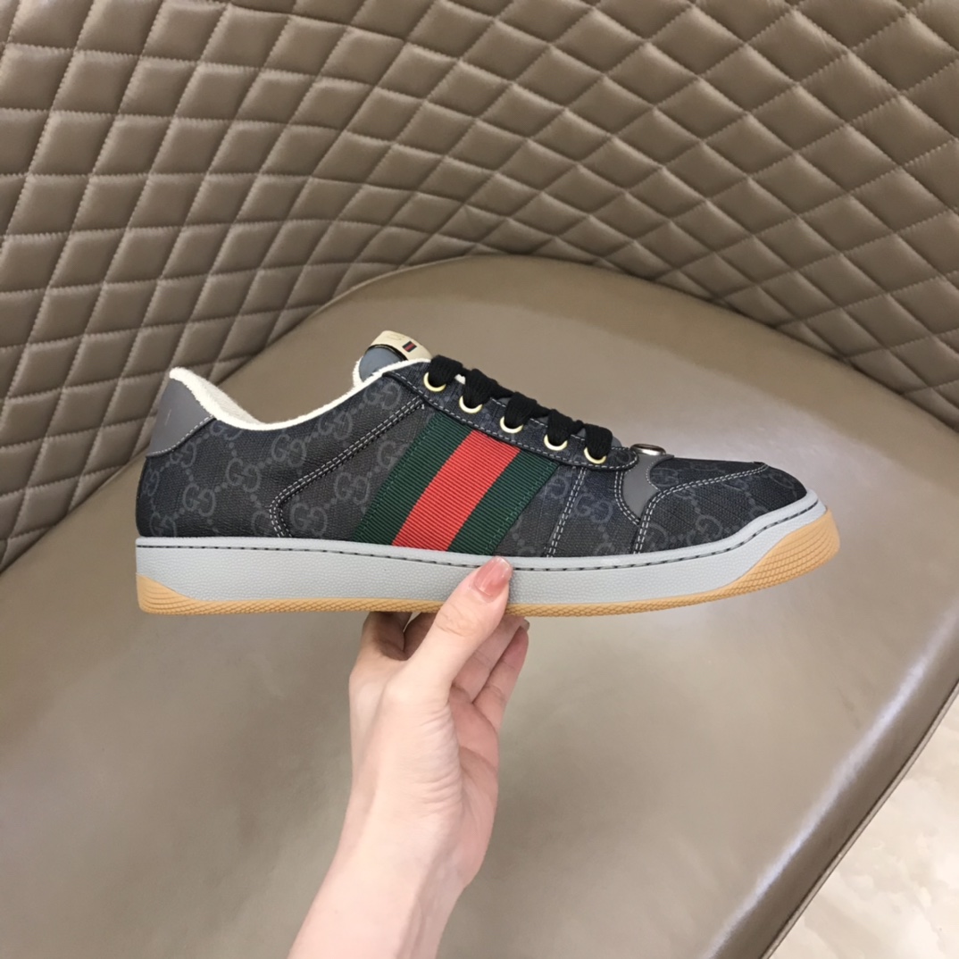 Gucci Men's Screener GG Supreme Sneakers