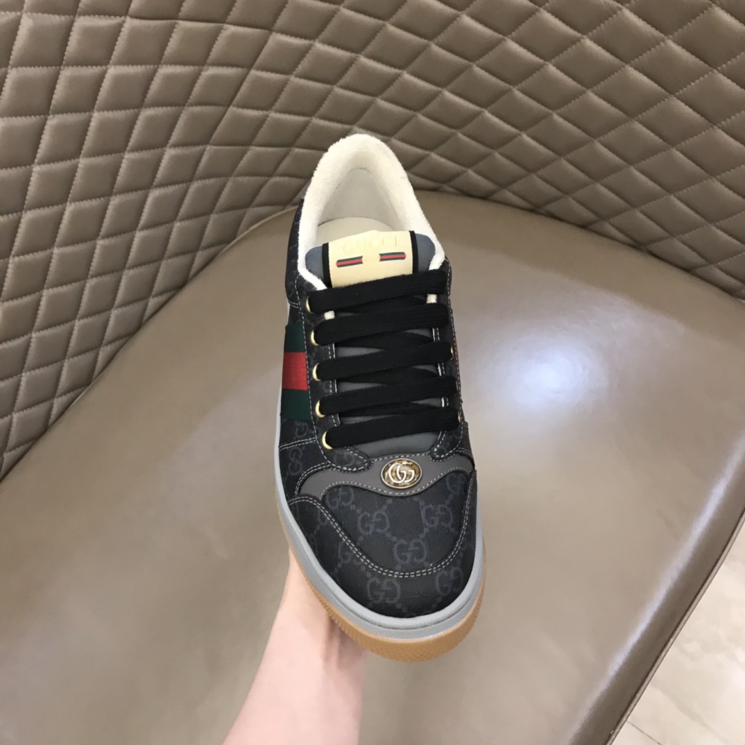 Gucci Men's Screener GG Supreme Sneakers