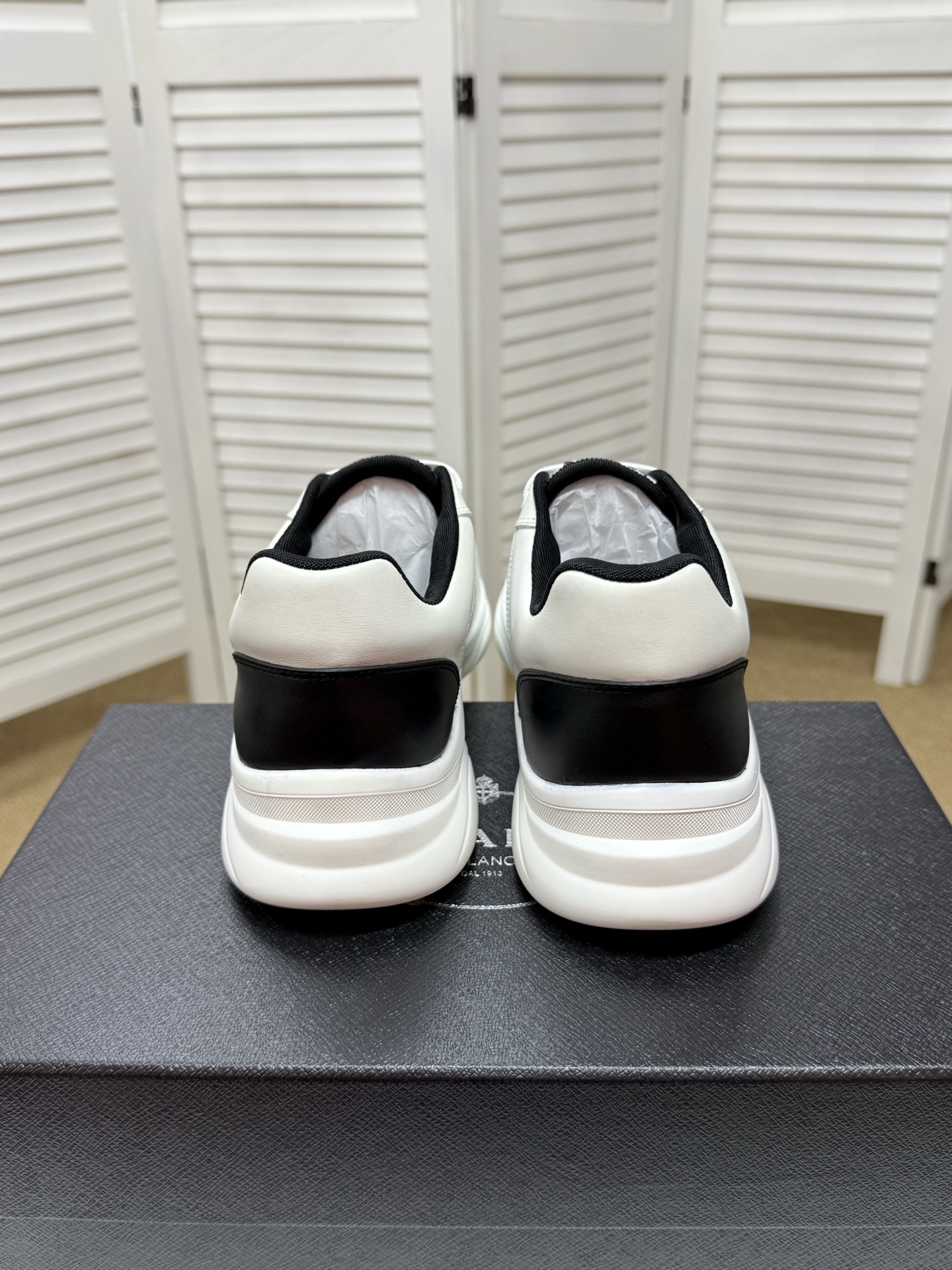 Prada Men's America's Cup Mesh Sneakers