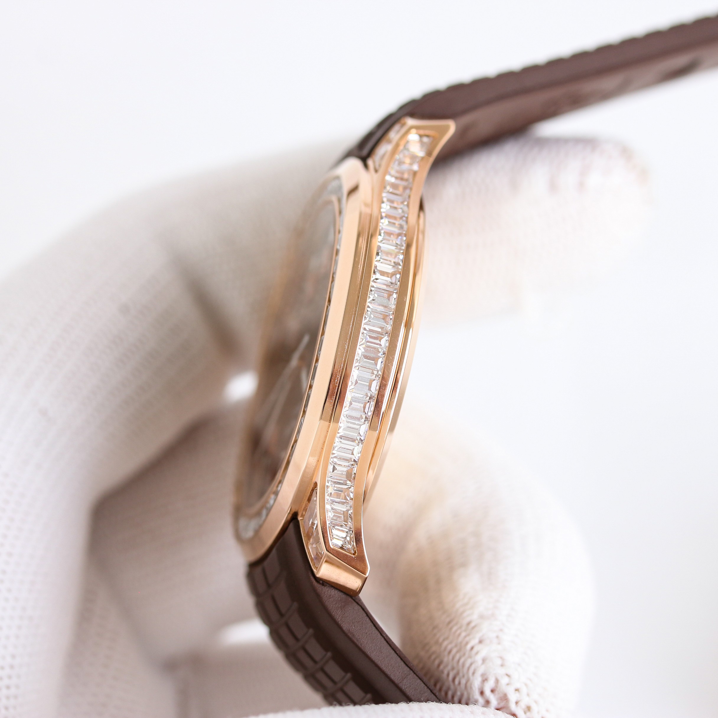 Patek Philippe Grenade Men's Watch with Full Diamonds