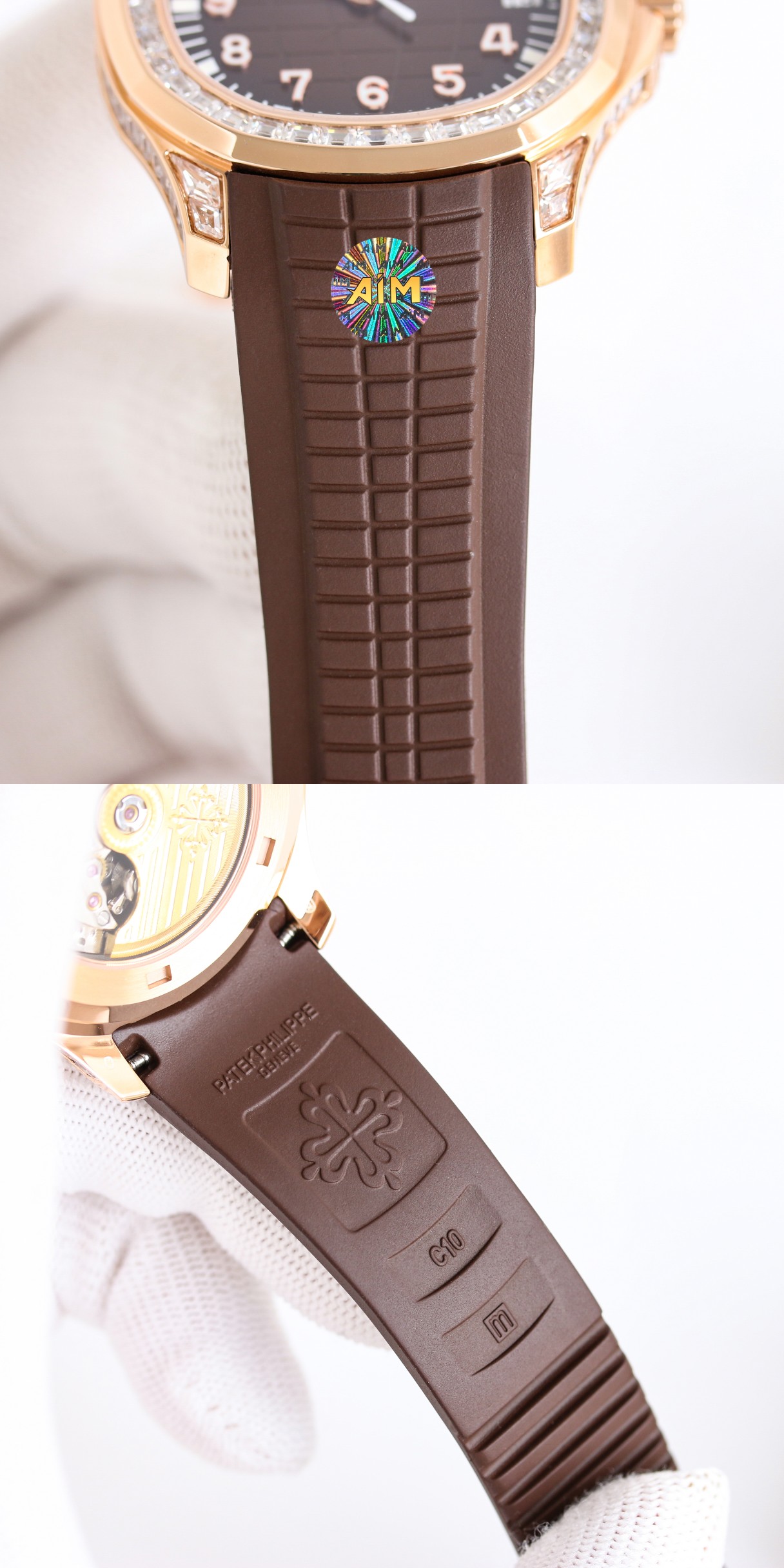 Patek Philippe Grenade Men's Watch with Full Diamonds