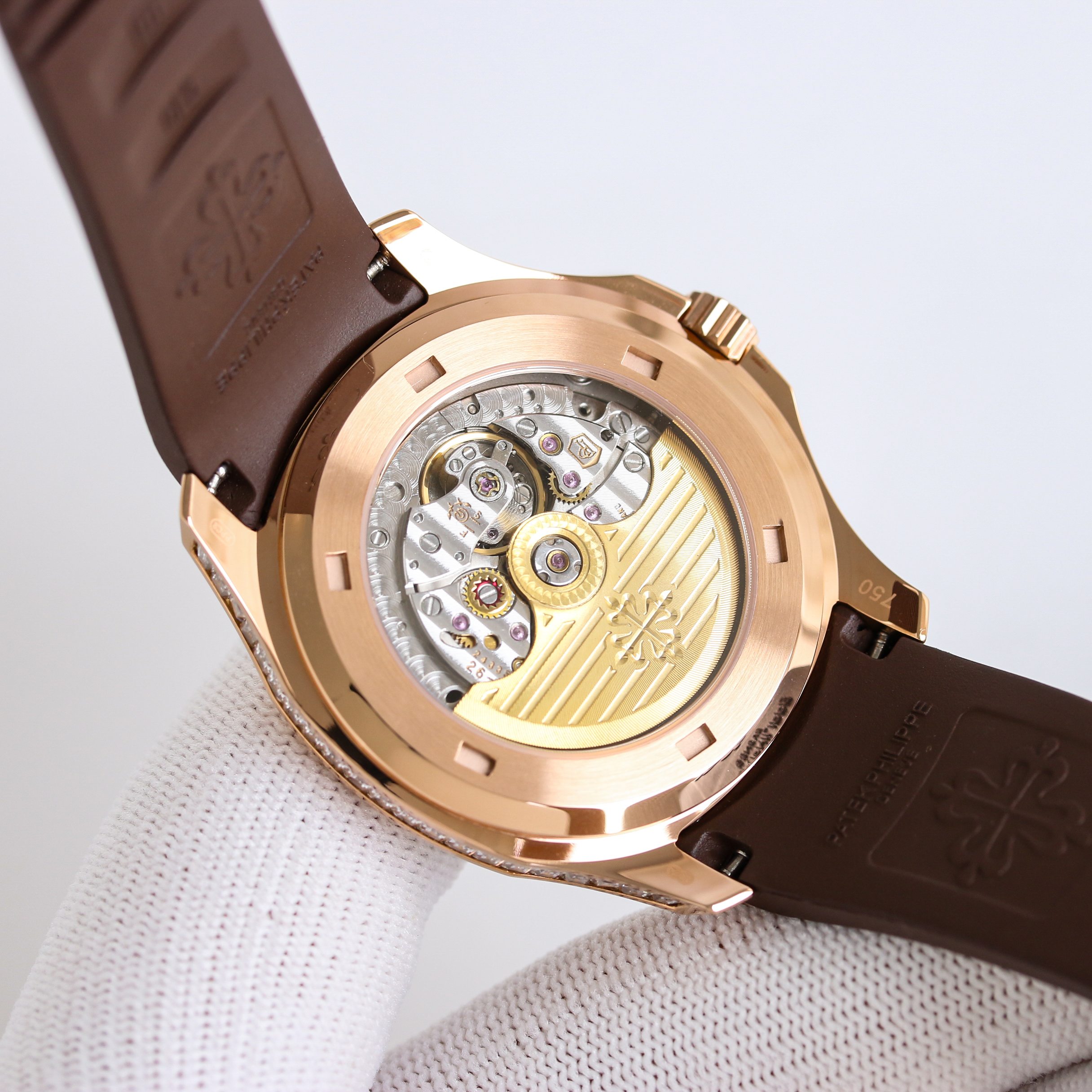 Patek Philippe Grenade Men's Watch with Full Diamonds