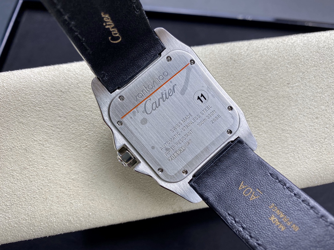 Cartier Full Diamond Santos-Lugano Centenary! 41×51mm