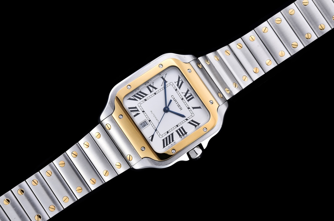 Cartier GF Santos 39.8mm × 9.08mm