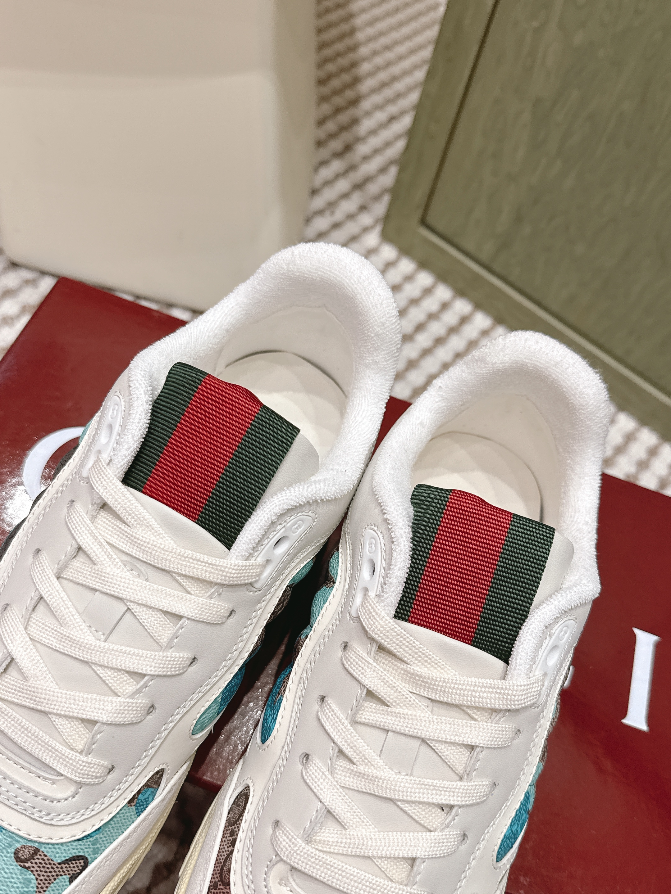 Gucci New Arrival Couple's Thick-Sole Casual Sneakers