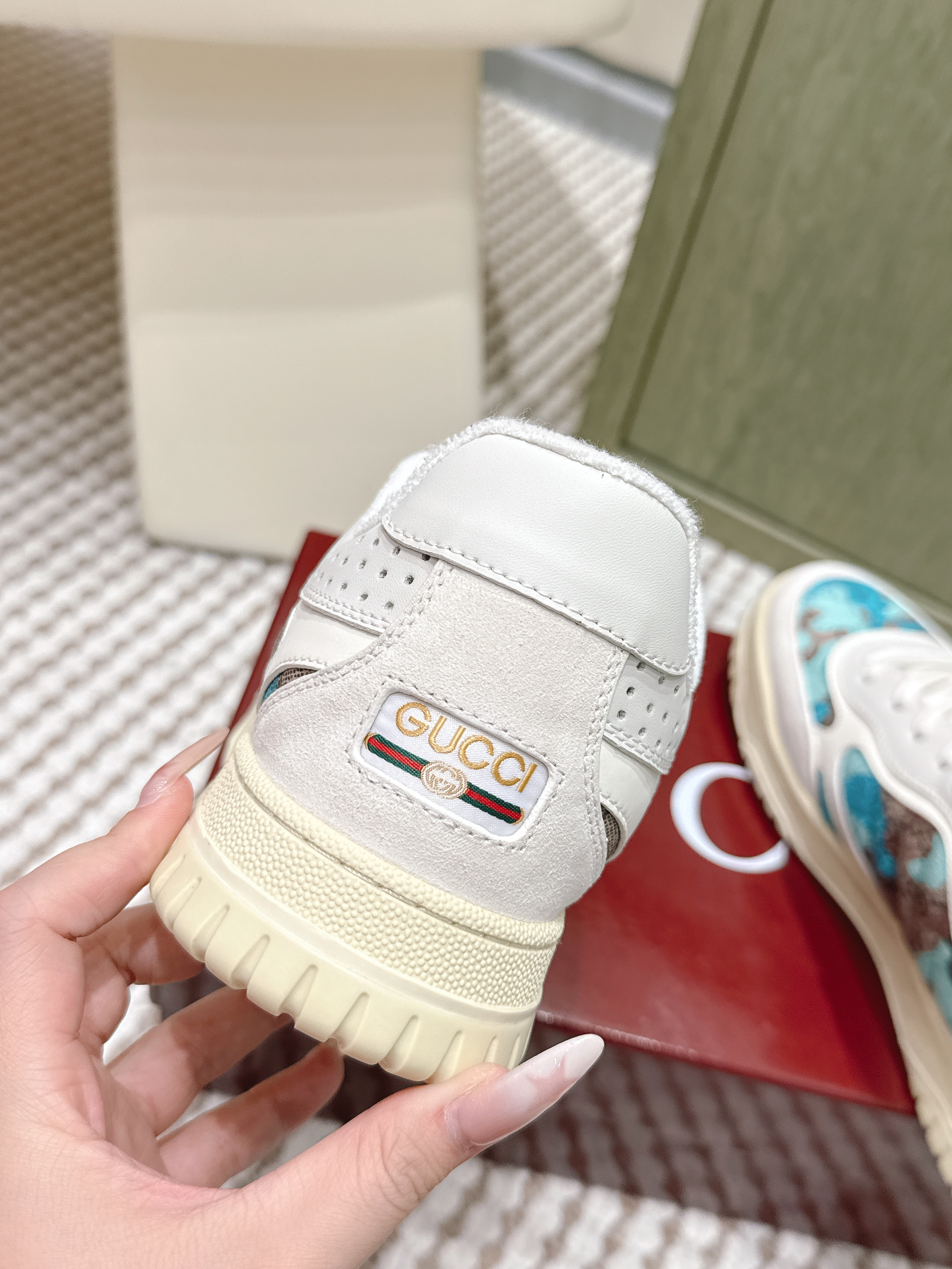 Gucci New Arrival Couple's Thick-Sole Casual Sneakers