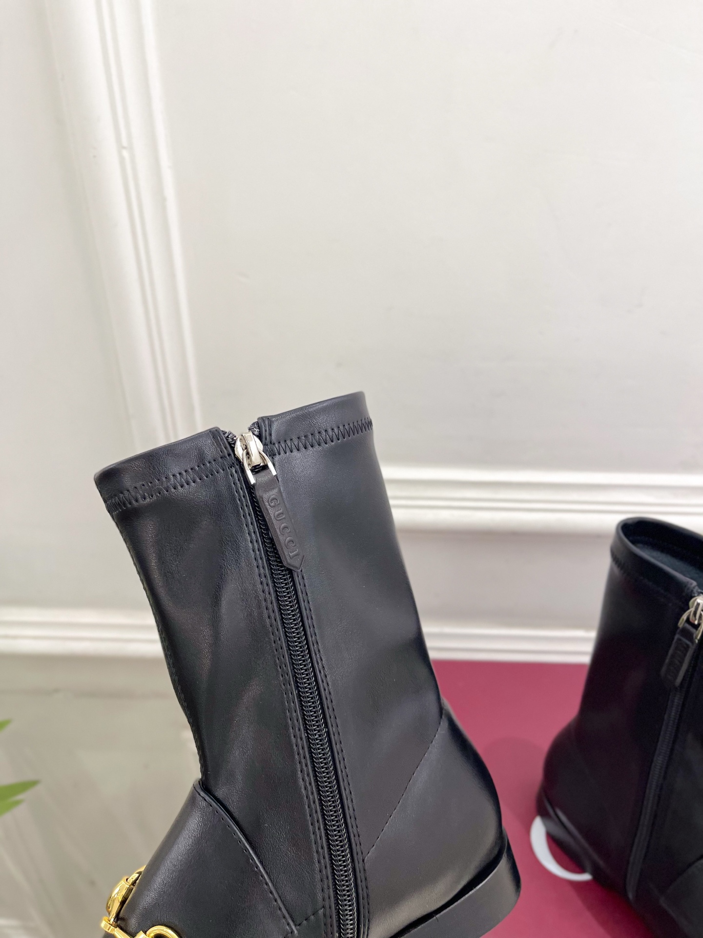 Gucci Fall Winter 2025 Collection Classic Horsebit Loafer Stretch Ankle Boots