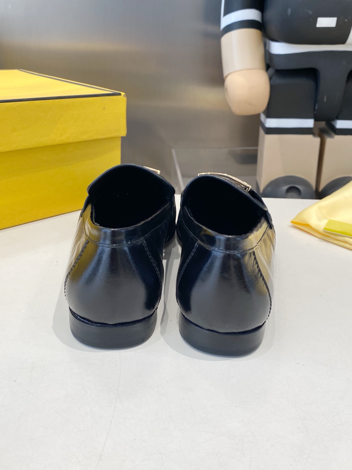 Fendi Loafer with F Buckle