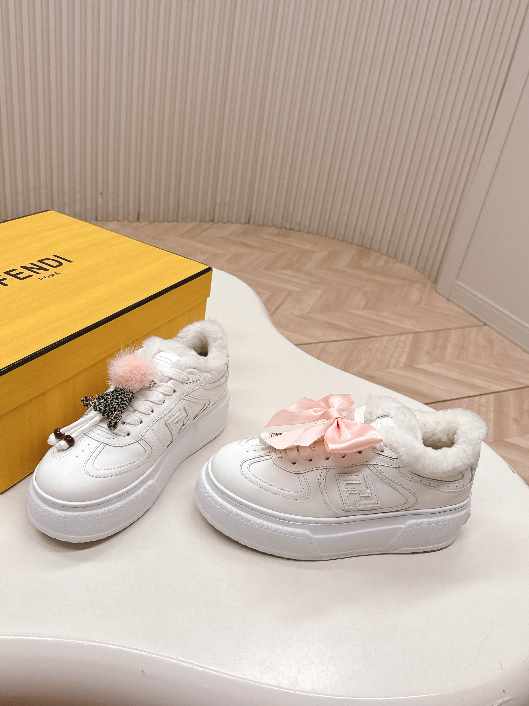 Fendi Match Platform Sneaker