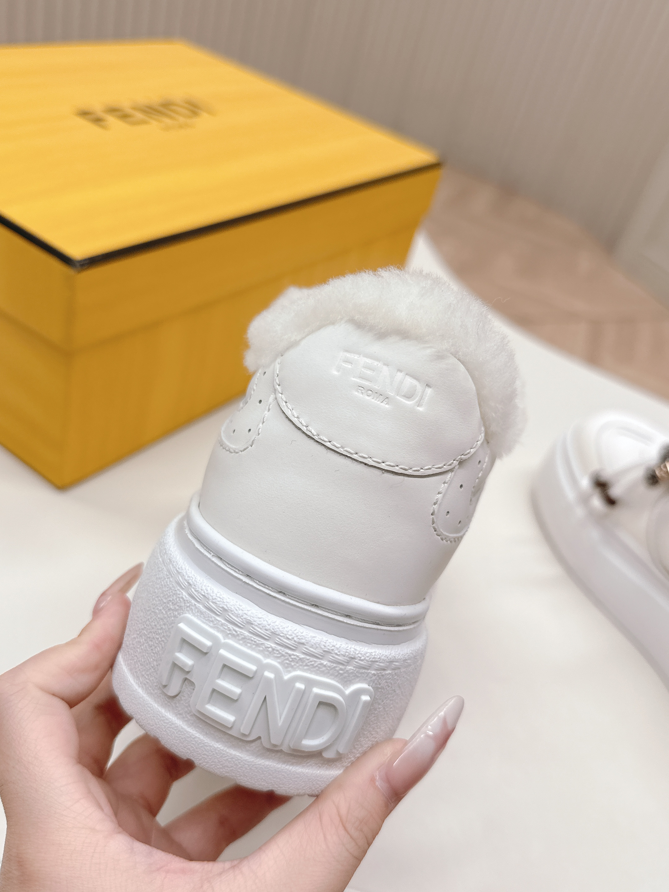 Fendi Match Platform Sneaker