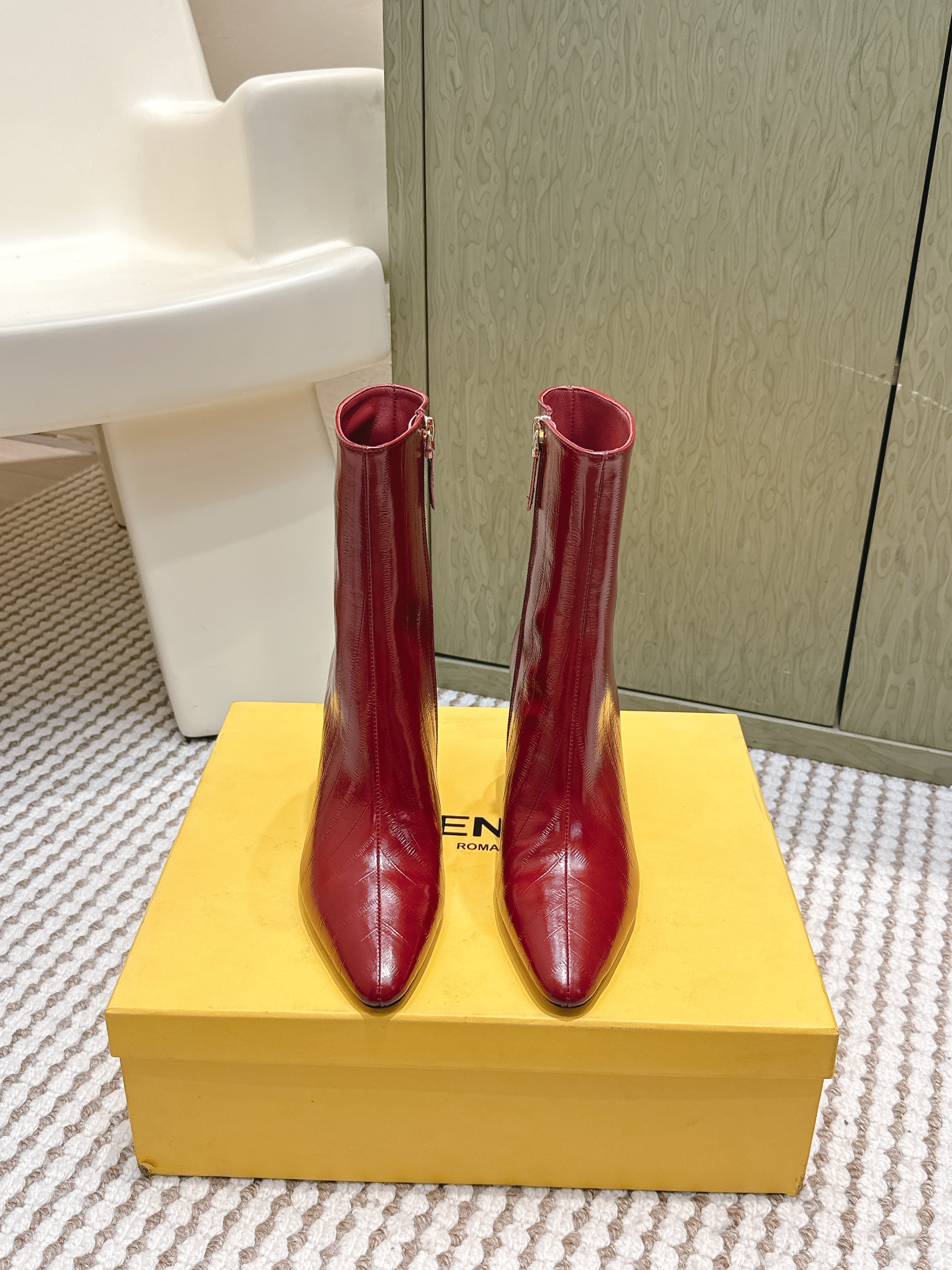 Fendi Baguette Ankle Boot