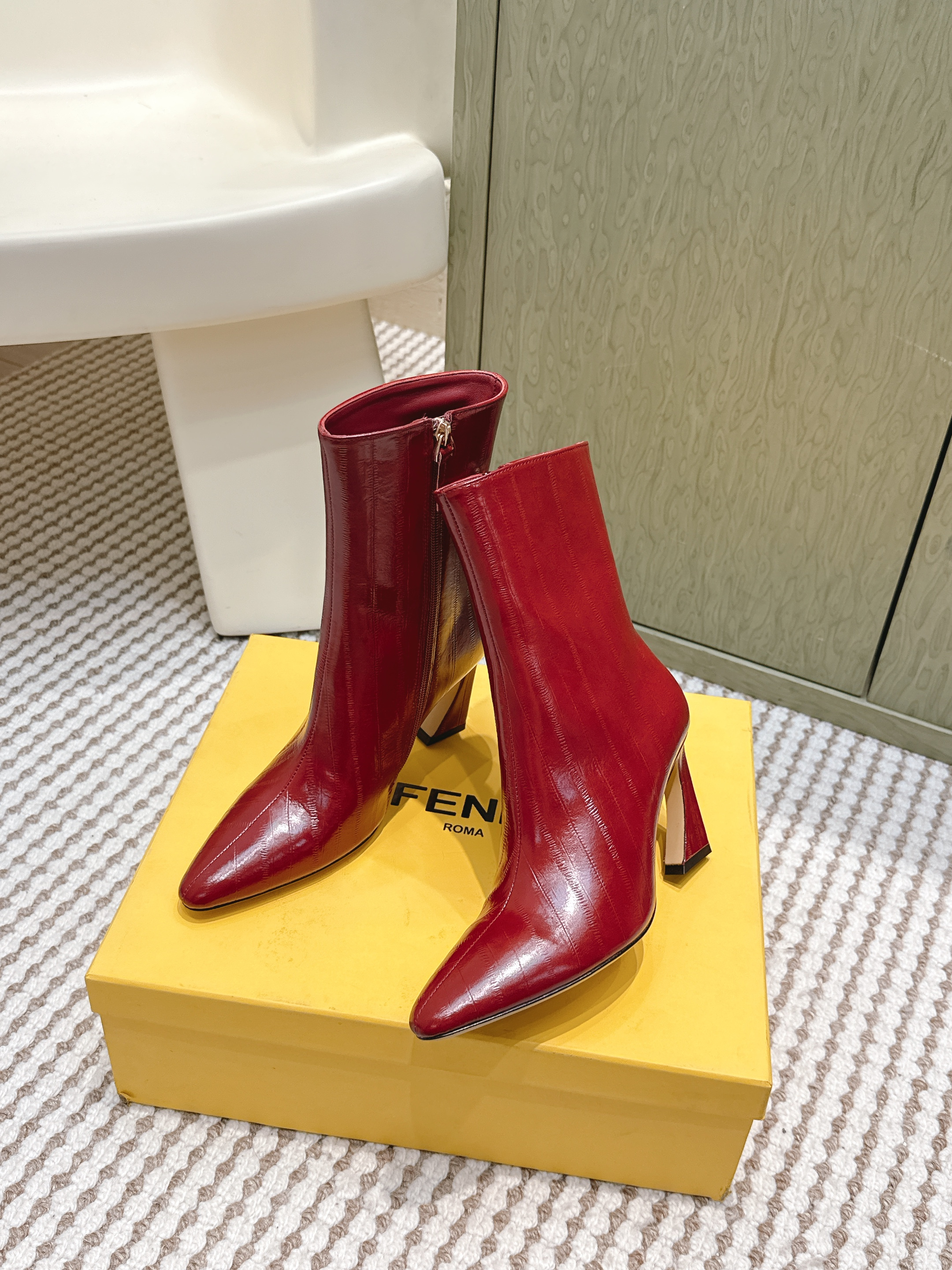 Fendi Baguette Ankle Boot