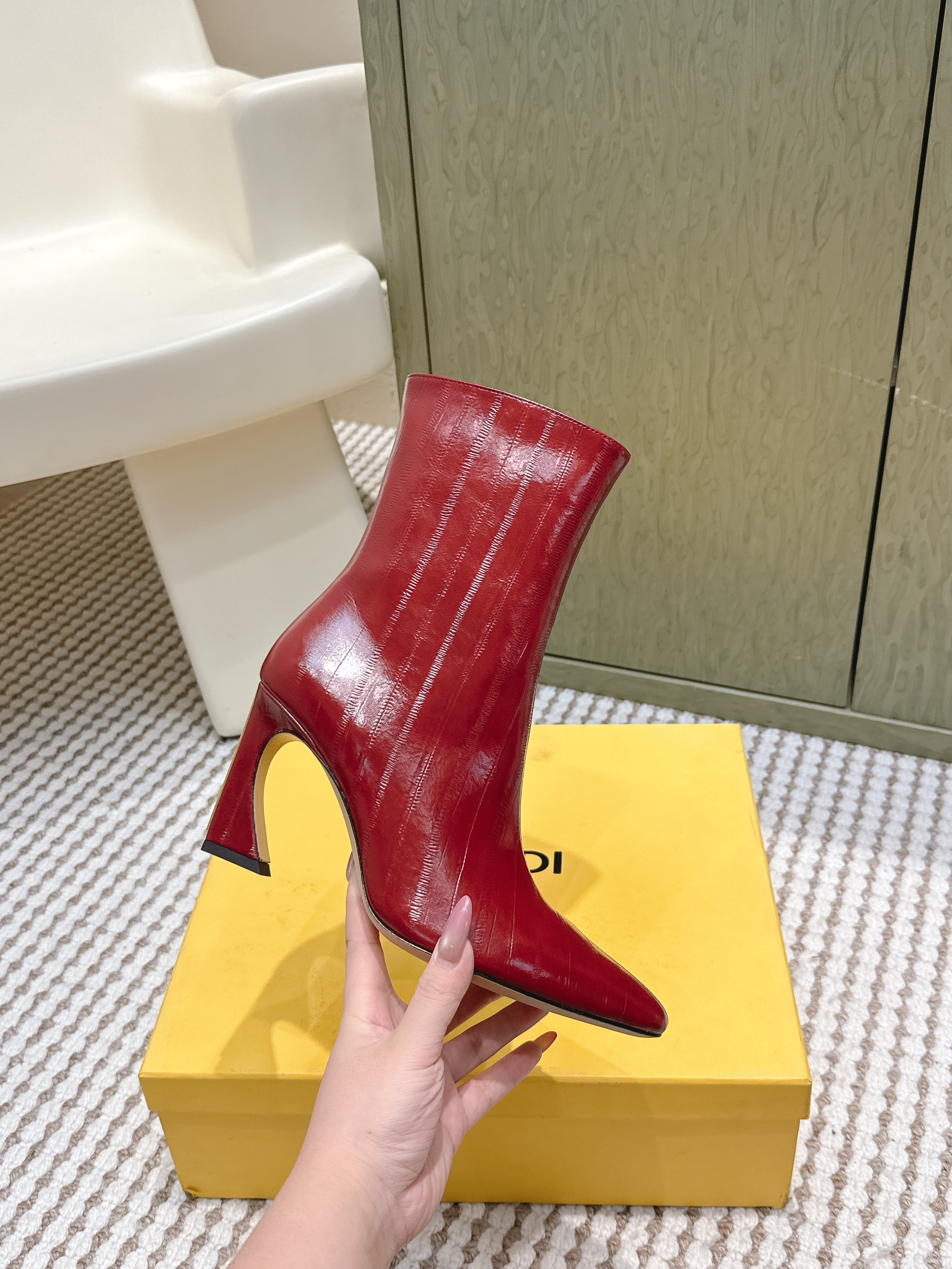 Fendi Baguette Ankle Boot