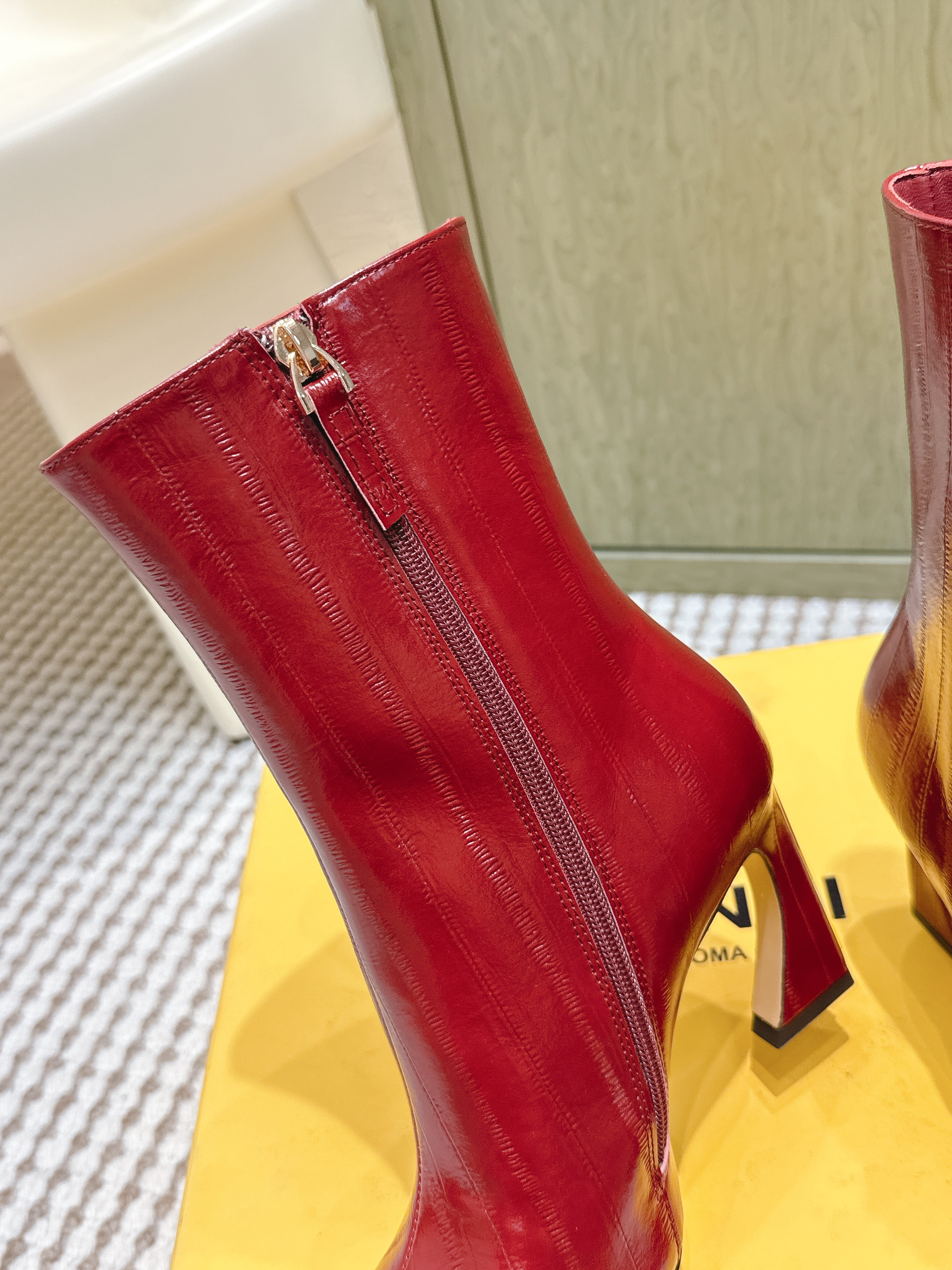 Fendi Baguette Ankle Boot