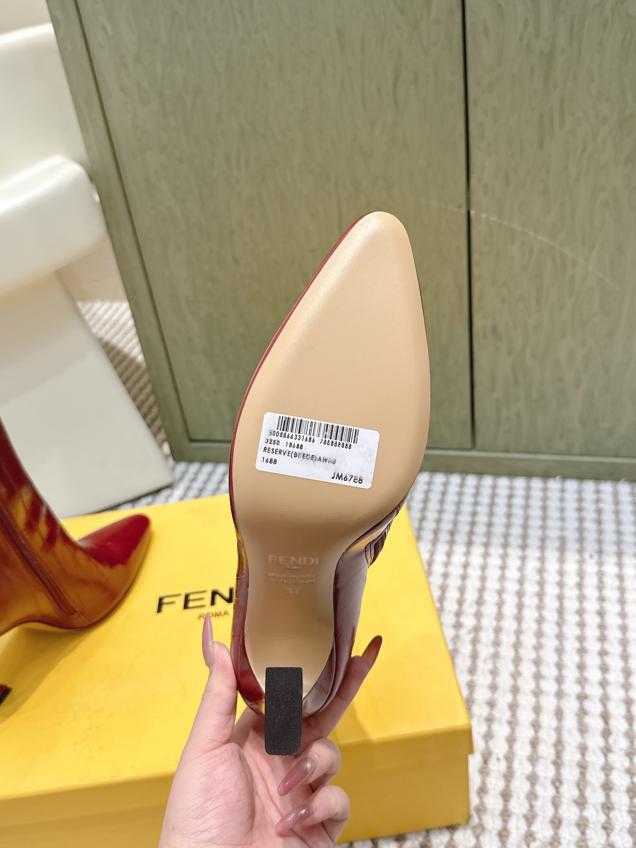 Fendi Baguette Ankle Boot