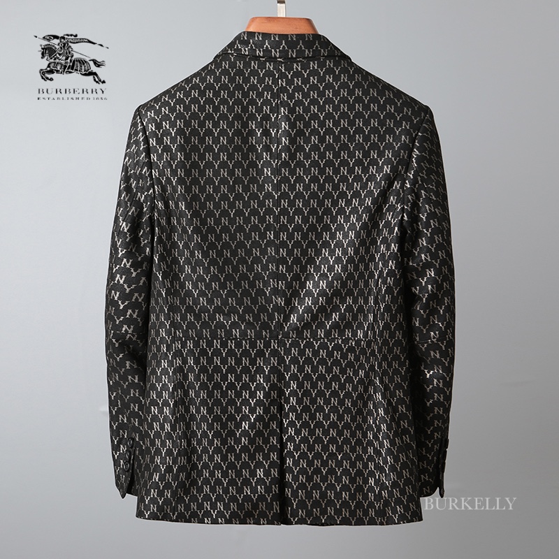 Burberry Monogram Initial Tailored Blazer