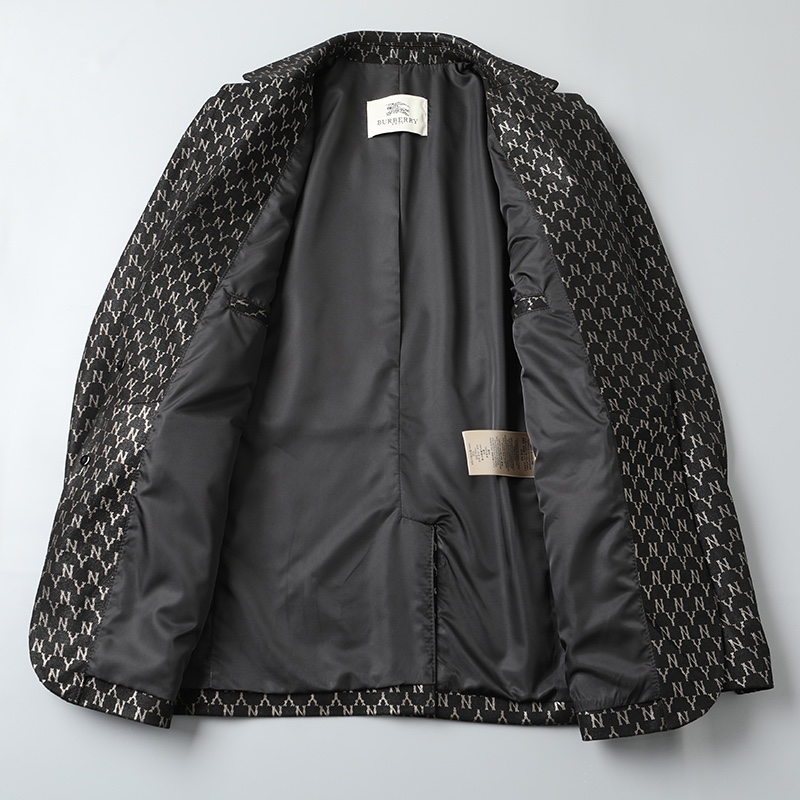 Burberry Monogram Initial Tailored Blazer