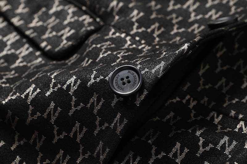 Burberry Monogram Initial Tailored Blazer