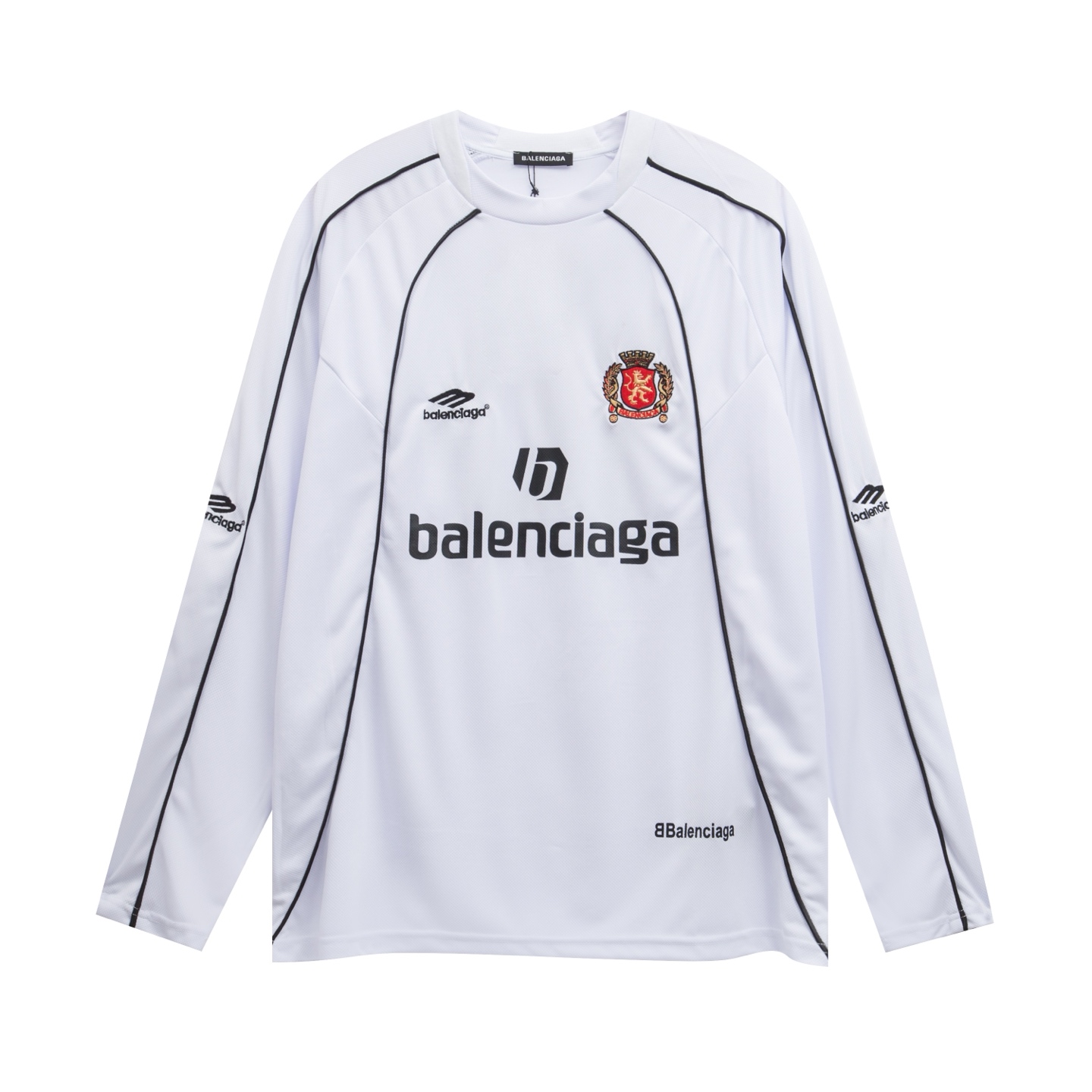 Balenciaga Custom Collaboration Manchester United No. 10 Jersey Long Sleeve