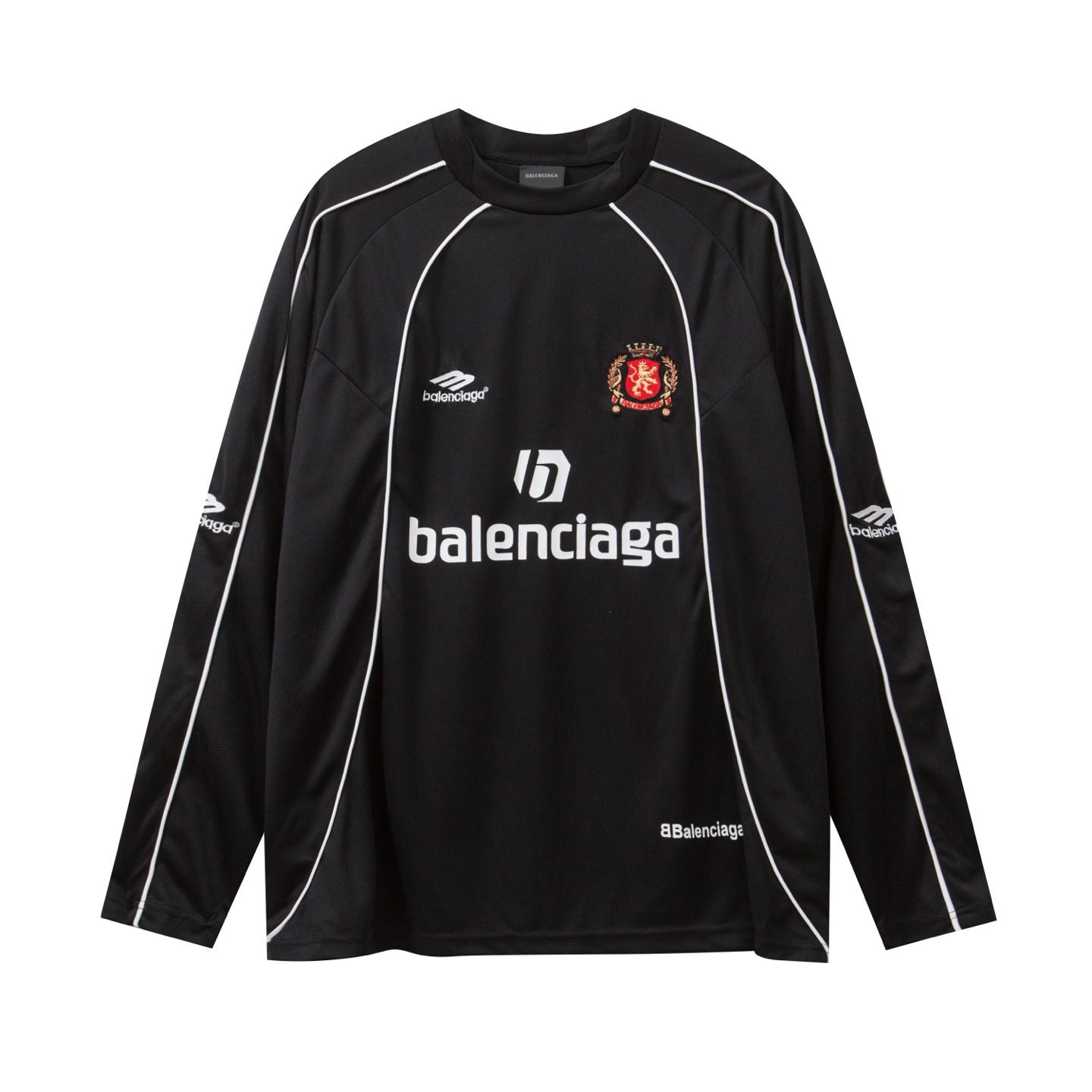 Balenciaga Custom Collaboration Manchester United No. 10 Jersey Long Sleeve