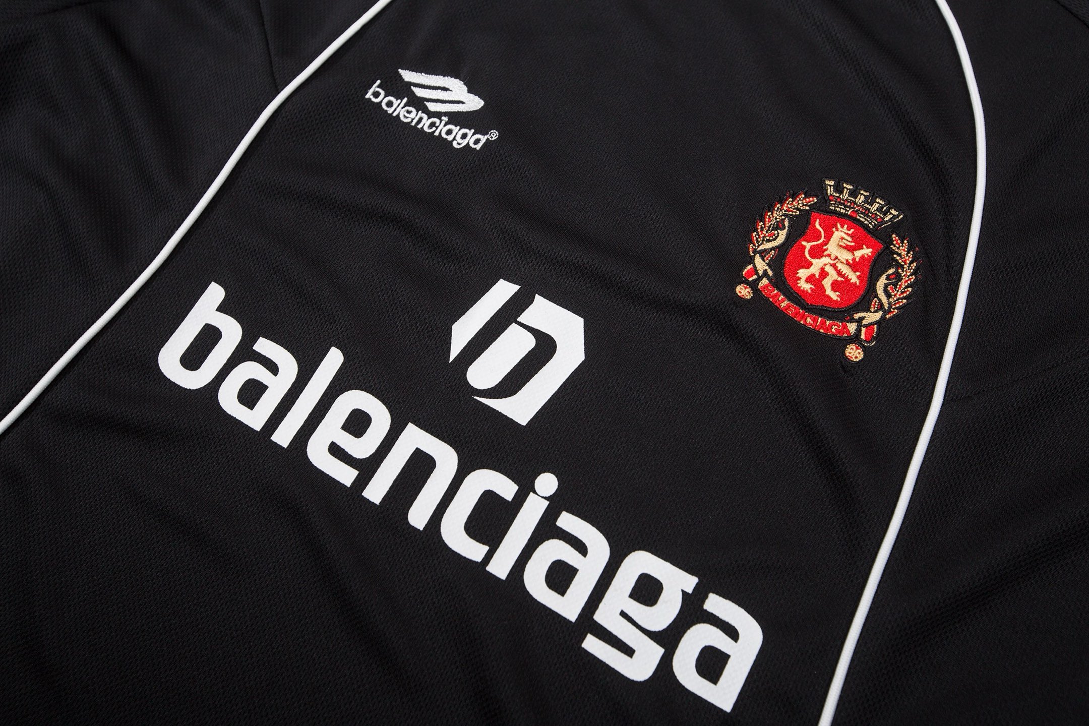 Balenciaga Custom Collaboration Manchester United No. 10 Jersey Long Sleeve