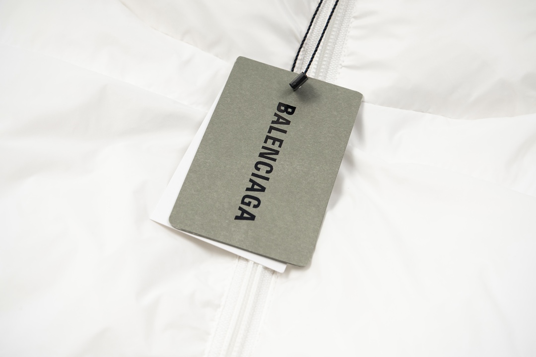 Balenciaga  FW Collection 3B Laser-Etched Logo Ski Down Jacket