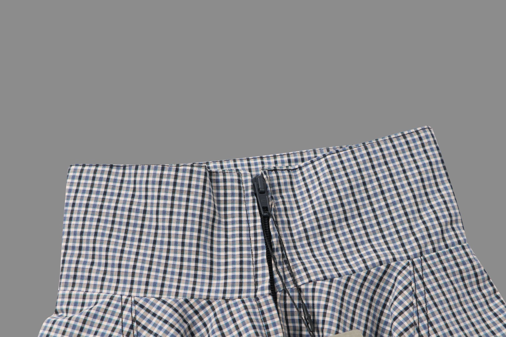 Balenciaga 2025 Spring/Summer Wheat-Patterned Double-Layer Checkered Jacket