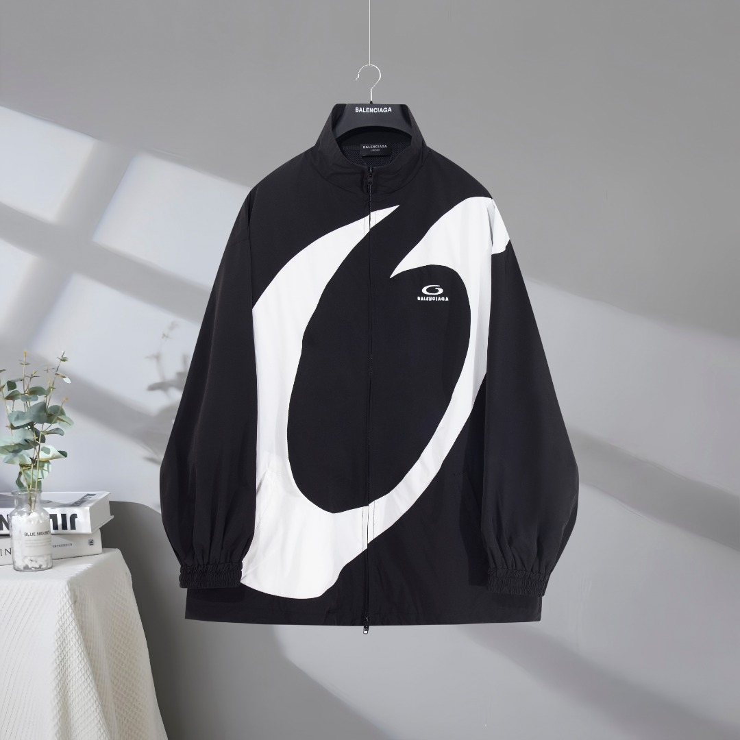 Balenciaga 3B Sports Icon Tracksuit Jacket