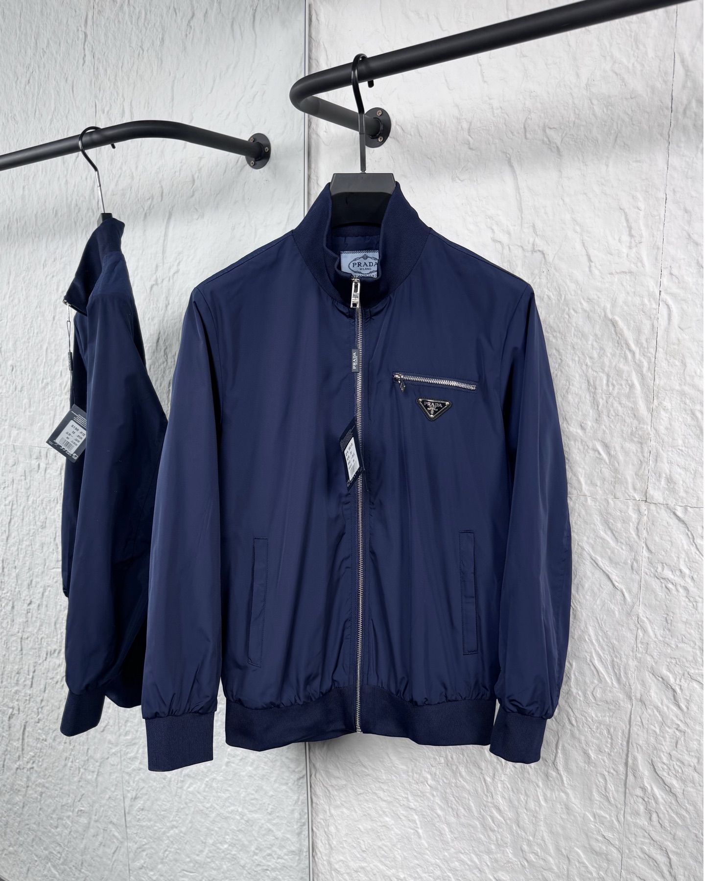 Prada Spring/Summer New Stand Collar Jacket Workwear Coat